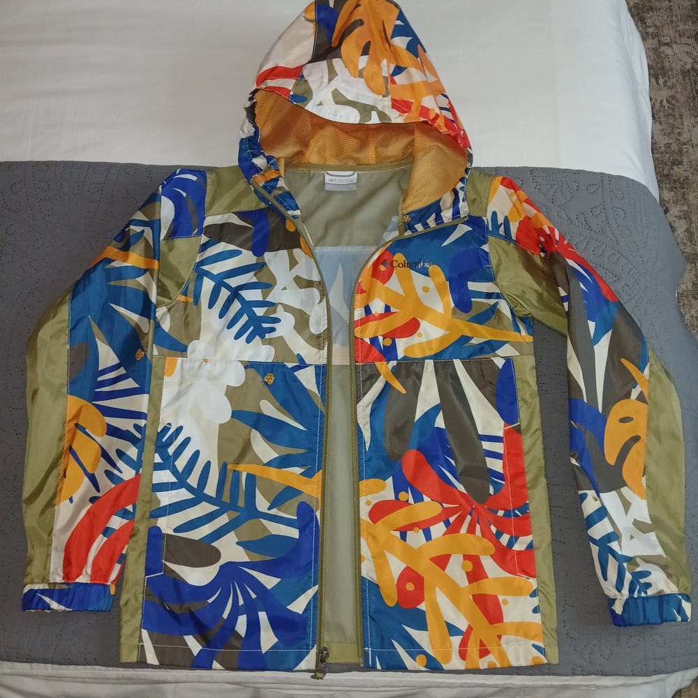 Colorful Kids Raincoat with Hood